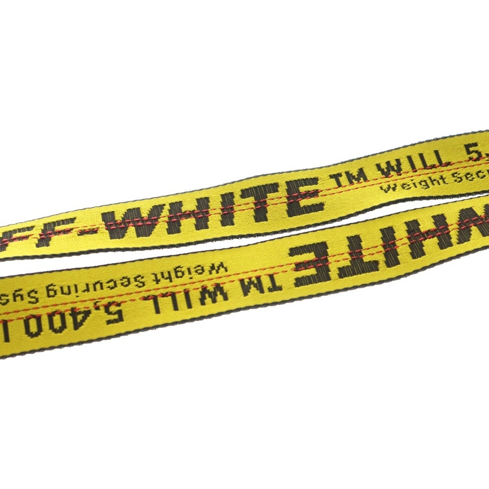 OFF-WHITE(オフホワイト) 18AW Belt インダストリアルロゴ ベルト イエロー OWRB009E18223050