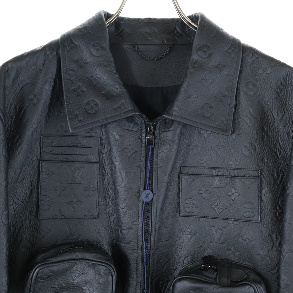 LOUIS VUITTON(ルイヴィトン) Monogram Embossed Utility Jacket