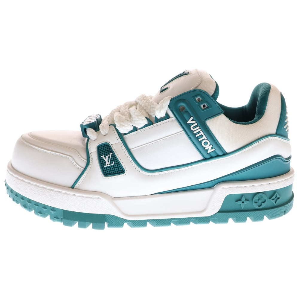LOUIS VUITTON(ルイヴィトン) LV Trainer Maxi Sneaker LVトレーナー マキシローカットスニーカー ホワイト/グリーン