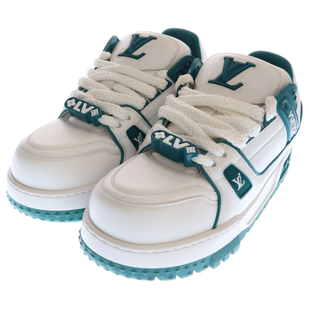 LOUIS VUITTON(ルイヴィトン) LV Trainer Maxi Sneaker LVトレーナー マキシローカットスニーカー ホワイト/グリーン