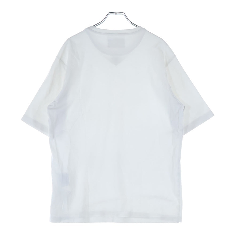 PRADA(プラダ) T-Shirt トライアングルロゴ 半袖Tシャツ ホワイト UJN861