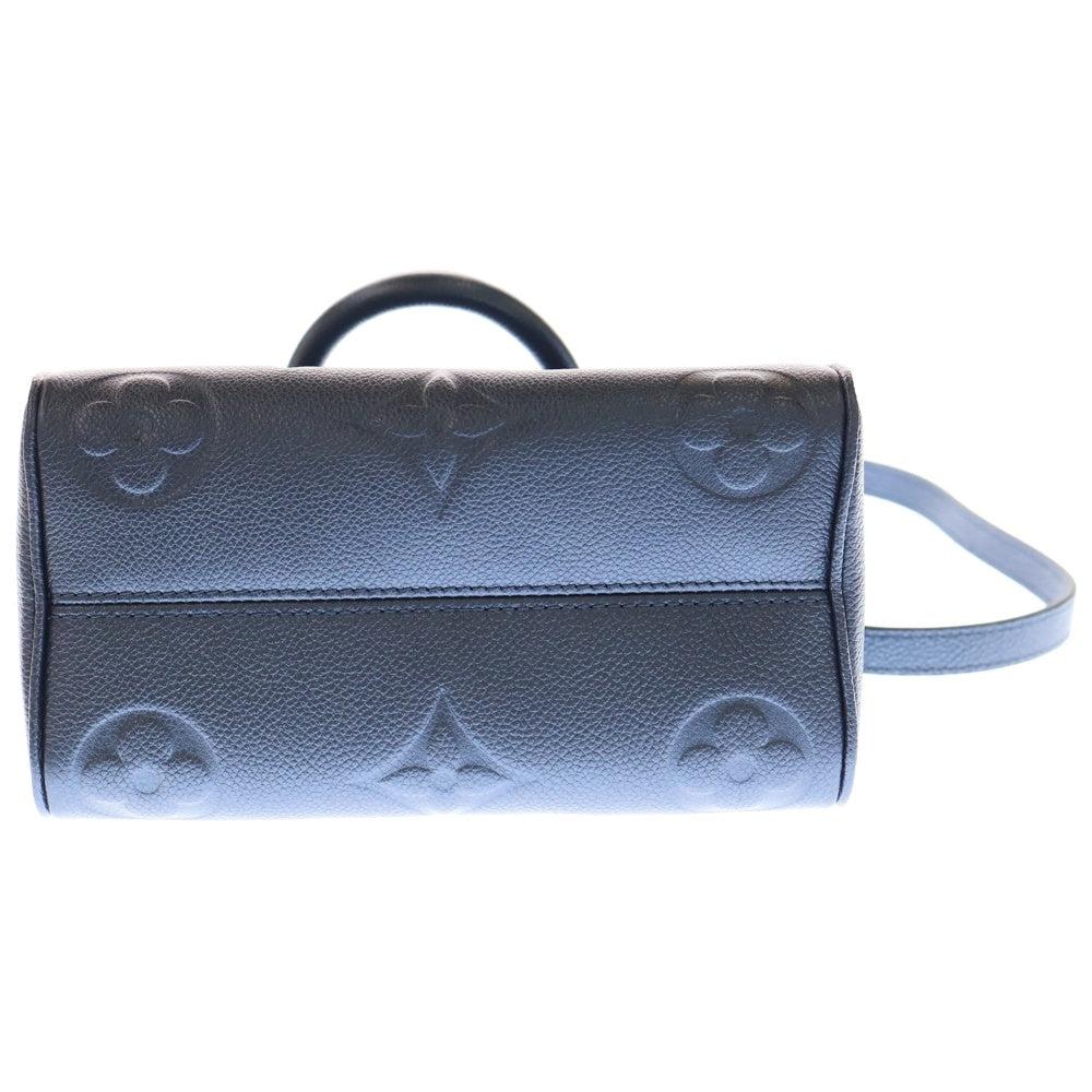 LOUIS VUITTON(ルイヴィトン) モノグラム アンプラント レザー スピーディバ ンドリエール 20 ショルダーバッグ ブルー