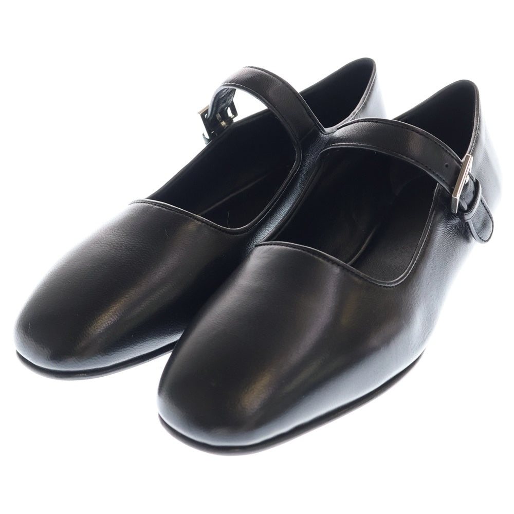 THE ROW(ザロウ) Strap Ballet Shoes ストラップバレエシューズ ブラック レディース F1003-N61A-BLK