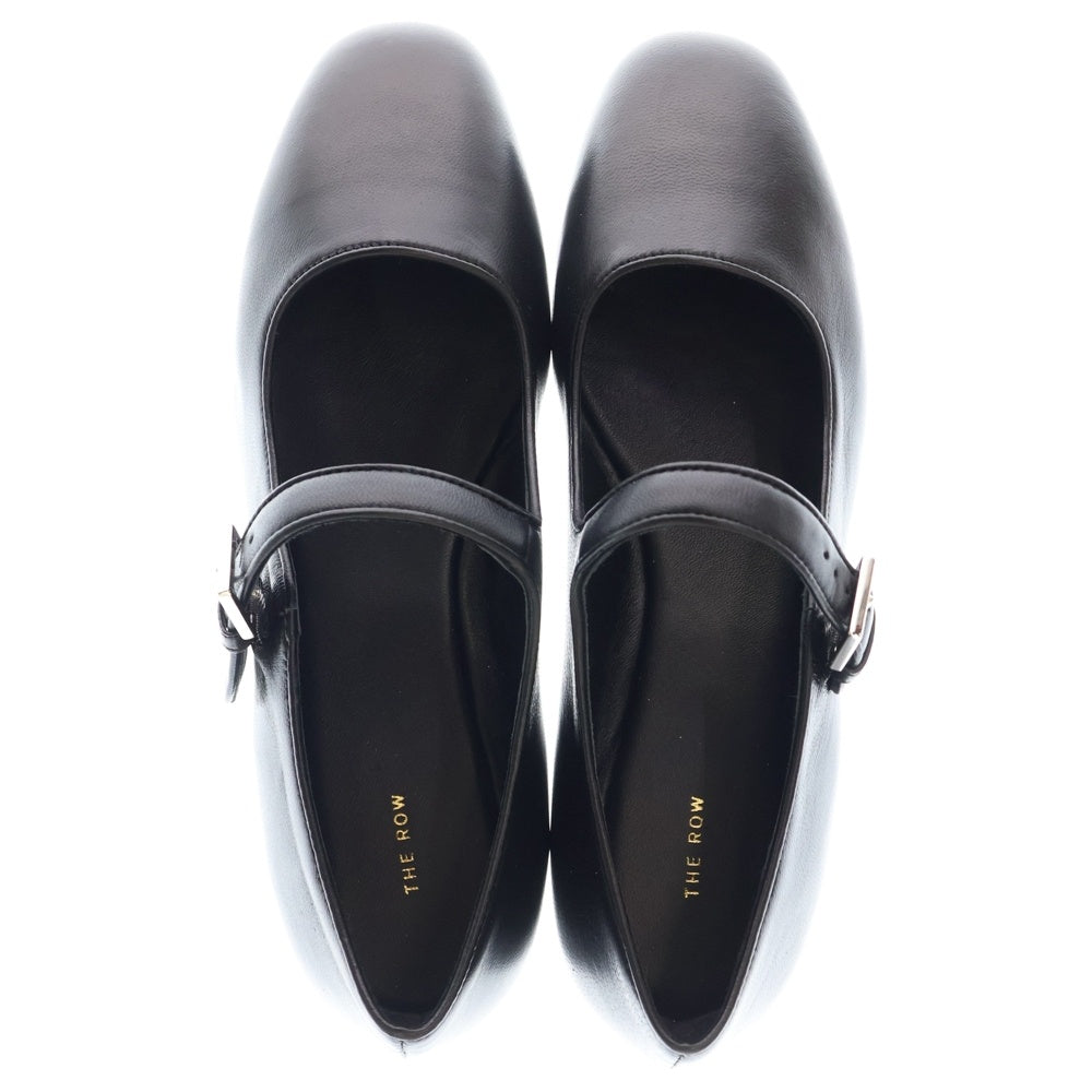 THE ROW(ザロウ) Strap Ballet Shoes ストラップバレエシューズ ブラック レディース F1003-N61A-BLK