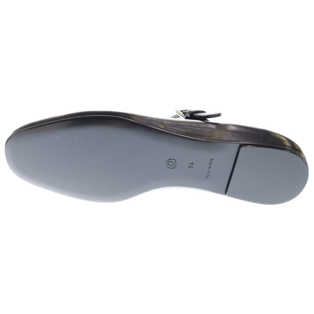 THE ROW(ザロウ) Strap Ballet Shoes ストラップバレエシューズ ブラック レディース F1003-N61A-BLK