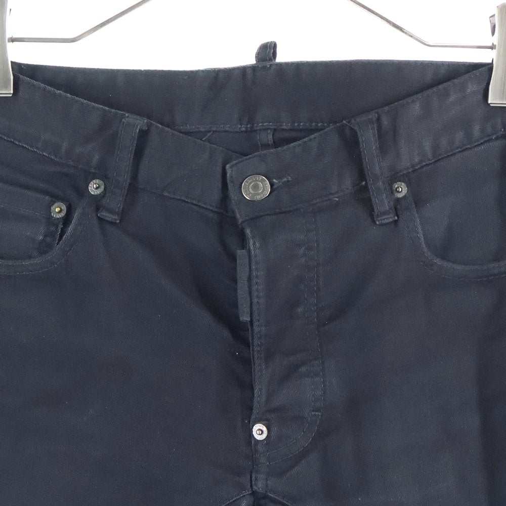 DSQUARED2(ディースクエアード) Black Bull Skater Jeans ブラックブルスケータージーンズ デニムパンツ ブラック S74LB1308 S30730