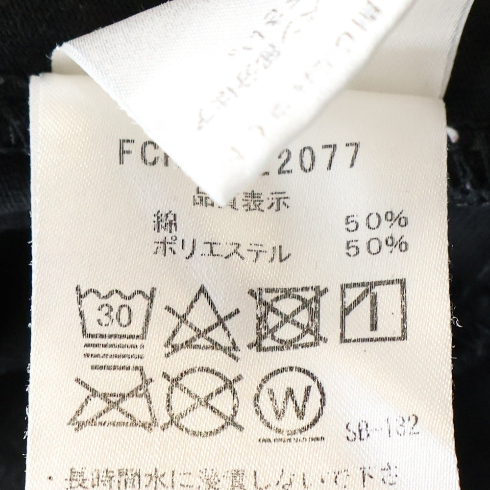 F.C.R.B./F.C.Real Bristol/FCRB(エフシーアールビー/エフシーレアルブリストル) 22SS 48 STARS TEE スタープリント 半袖Tシャツ カットソー ブラック FCRB-222077