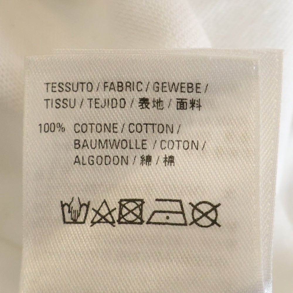 BALENCIAGA(バレンシアガ) 20AW News Logo Short Sleeve T-Shirt ニュース ロゴプリント半袖Tシャツ ホワイト 612966 TIVD1