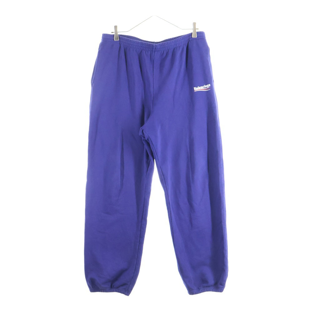 BALENCIAGA(バレンシアガ) キャンペーンロゴ スウェットパンツ ネイビー 508268 TBV14