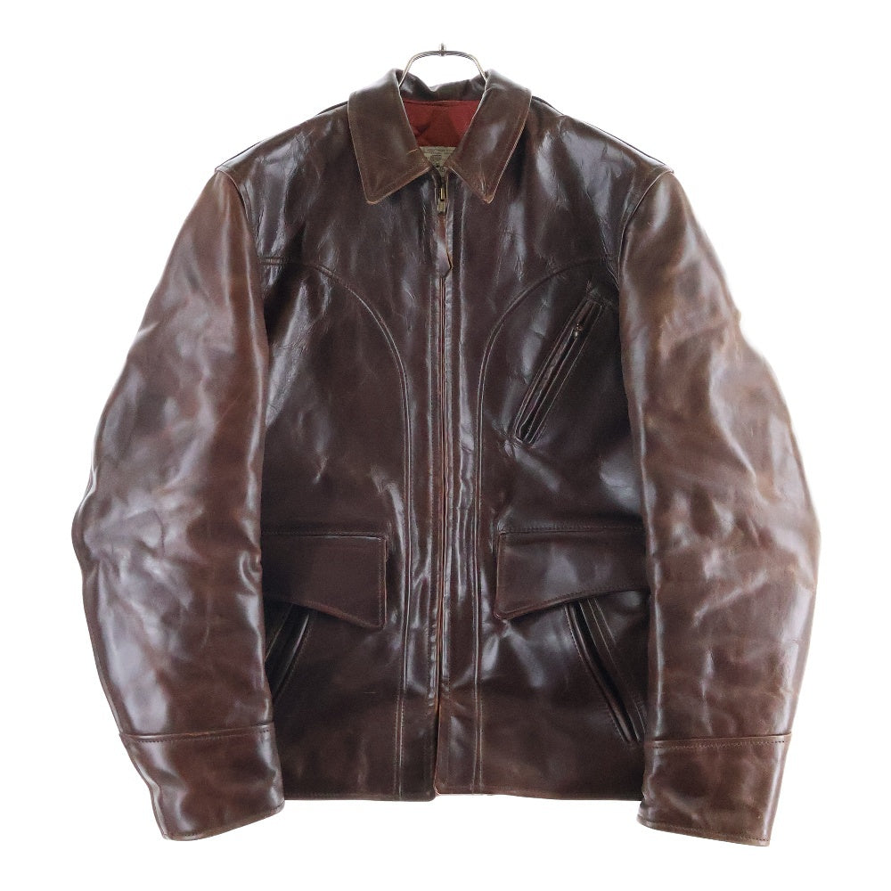 AERO LEATHER(エアロレザー) HERCULES ヘラクレス レザージャケット ブラウン