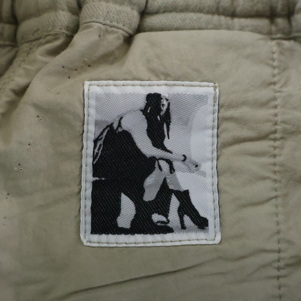 DRKSHDW(ダークシャドウ) Double Cargo Jumbo Belas Pants ダブルカーゴジャンボベラ ワイドパンツ ベージュ DU02D2398-CFL