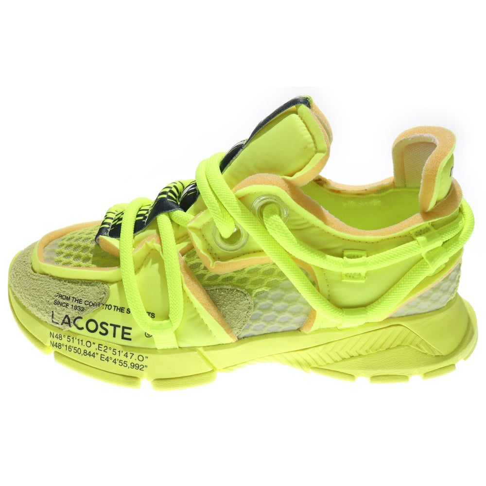 LACOSTE(ラコステ) L003 ACTIVE RWY 123 ローカットスニーカー イエロー US9/27cm 45SMA0002