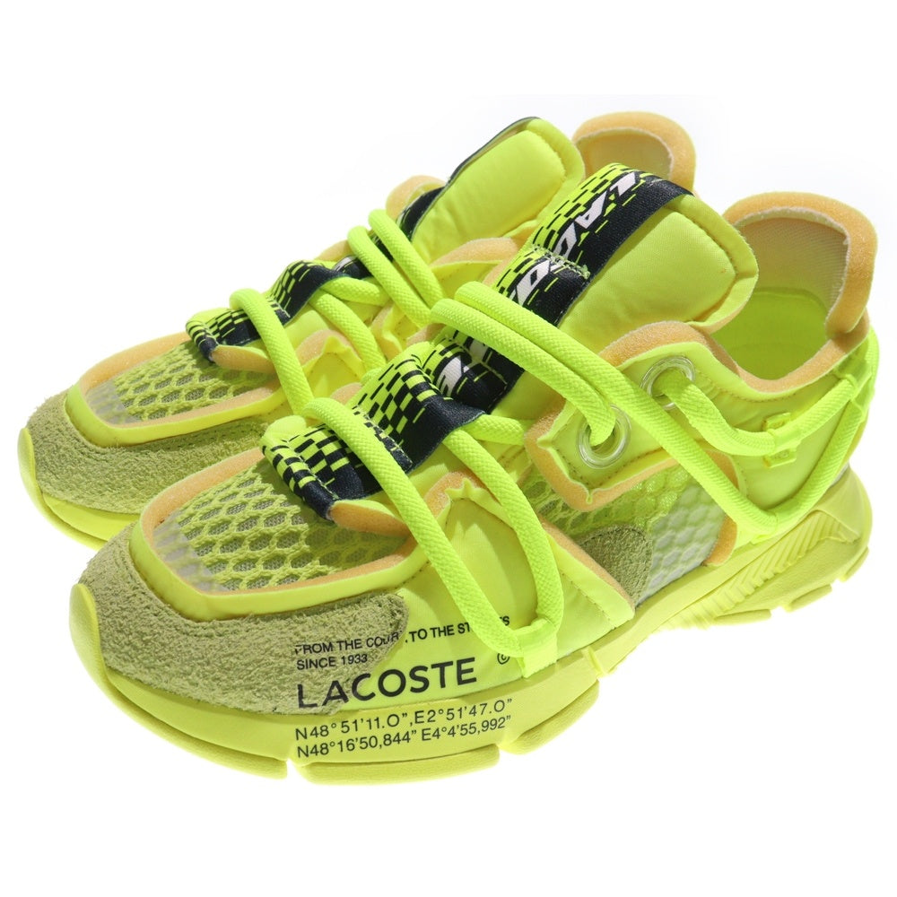LACOSTE(ラコステ) L003 ACTIVE RWY 123 ローカットスニーカー イエロー US9/27cm 45SMA0002