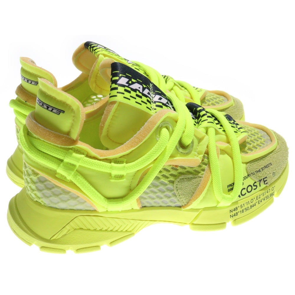 LACOSTE(ラコステ) L003 ACTIVE RWY 123 ローカットスニーカー イエロー US9/27cm 45SMA0002