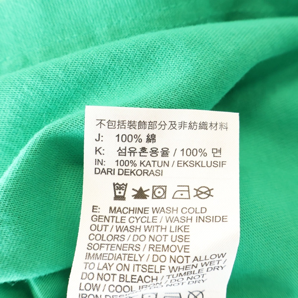 NIKE(ナイキ) JORDAN BRAND M J RARE AIR WSH 85 SS CREW STADIUM ジョーダンブランド ダメージ加工 半袖Tシャツ グリーン IB3130-324