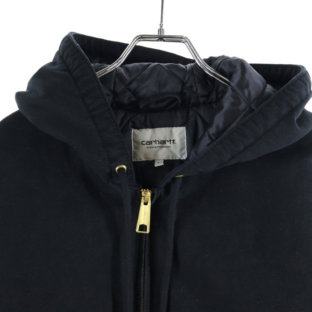 Carhartt WIP(カーハート ダブリューアイピー) OG ACTIVE JACKET アクティブジャケット ジップアップパーカー フーディー ブラック I027360