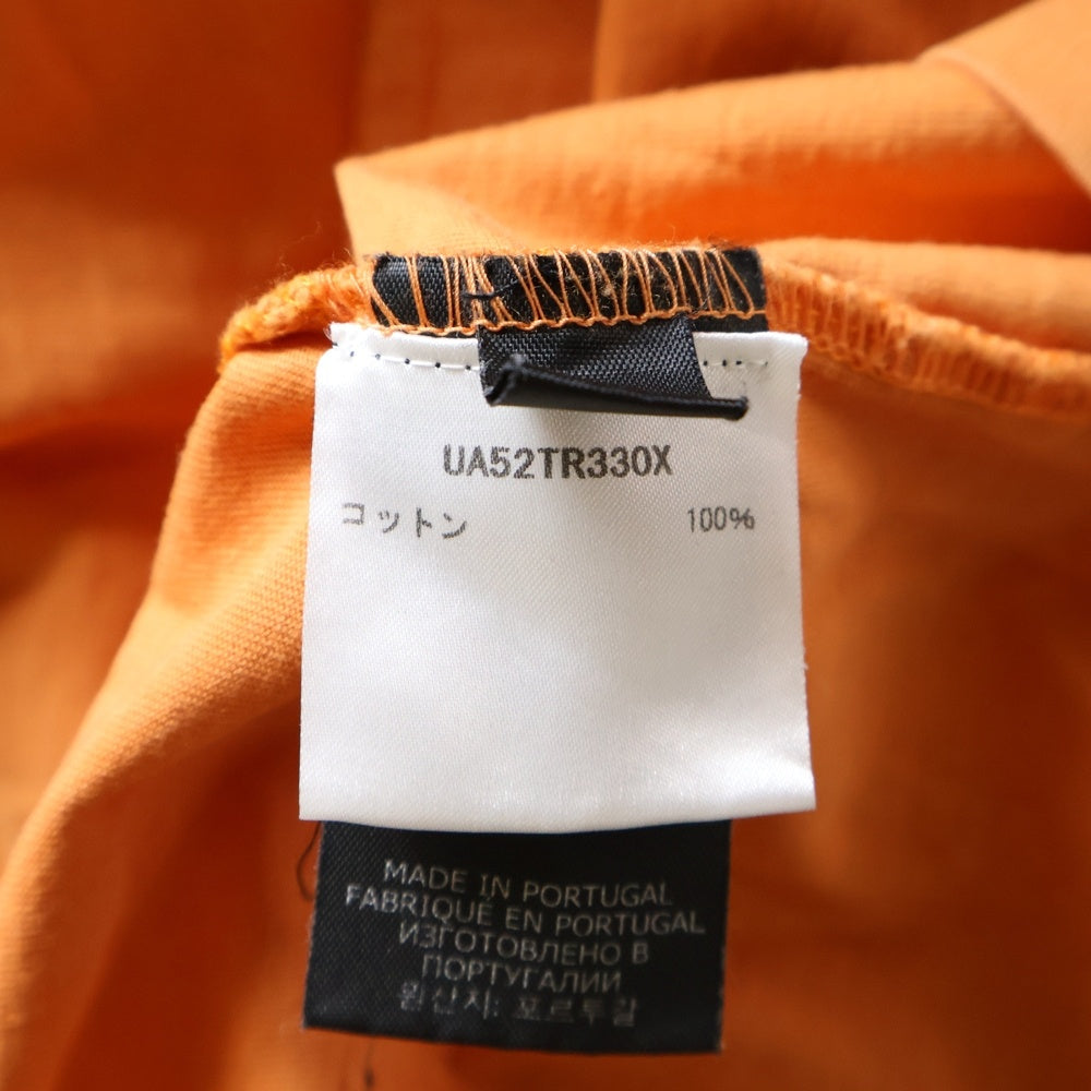 VETEMENTS(ヴェトモン) My Name Is Oversized T-Shirt マイネームイズ 半袖Tシャツ オレンジ UA52TR330X