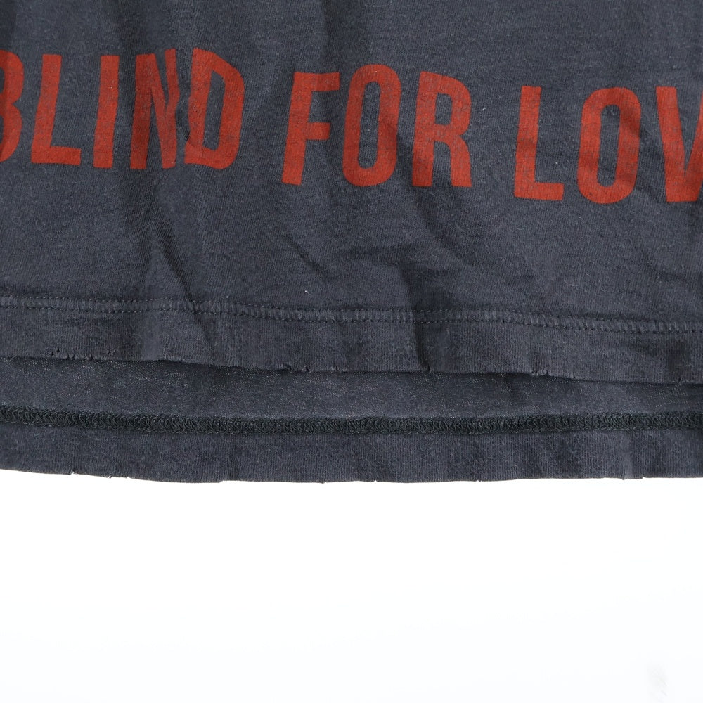 GUCCI(グッチ) Black Cat T-Shirt ダメージ加工 半袖Tシャツ グレー 493117 X3I29