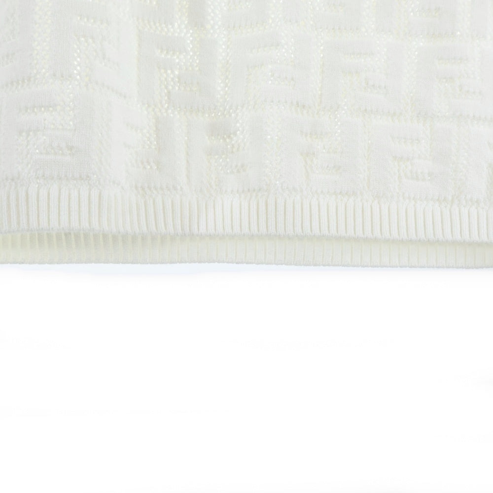 FENDI　ニット　ドレス　FF　美品　サイズM FENDI(フェンディ) Knit Dress FFロゴ ニットドレス ワンピース