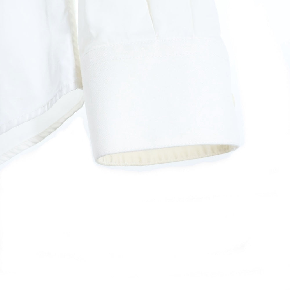 BURBERRY(バーバリー) Kingdom Shirt ロゴ刺繍 長袖シャツ ホワイト 8017217