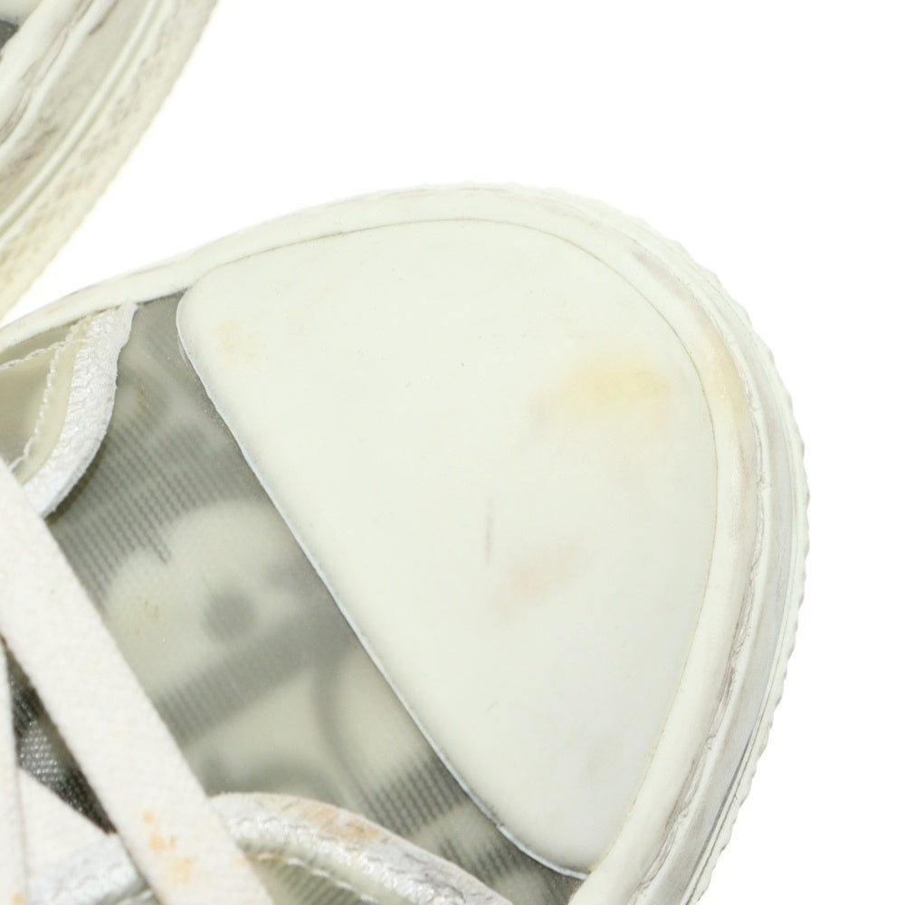 DIOR(ディオール) B23 Sneaker オブリーク 総柄ハイカットスニーカー ホワイト