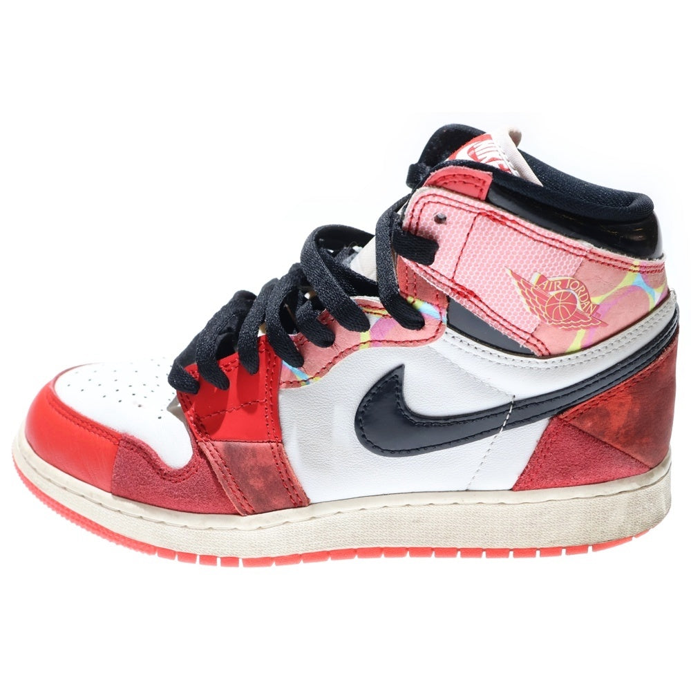 NIKE(ナイキ) GS AIR JORDAN1 HIGH OG SP エアジョーダン1 ネクストチャプター ハイカットスニーカー ホワイト/レッド レディース US7Y/25cm DV1753-601