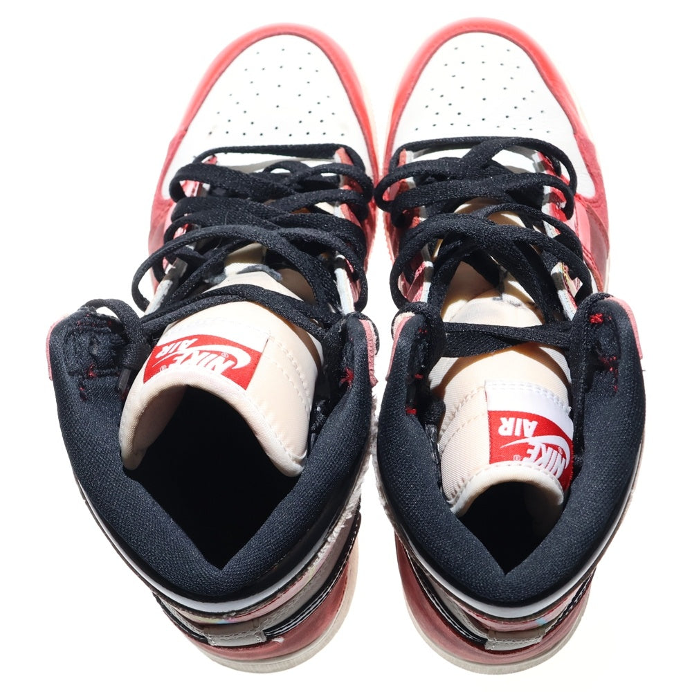 NIKE(ナイキ) GS AIR JORDAN1 HIGH OG SP エアジョーダン1 ネクストチャプター ハイカットスニーカー ホワイト/レッド レディース US7Y/25cm DV1753-601