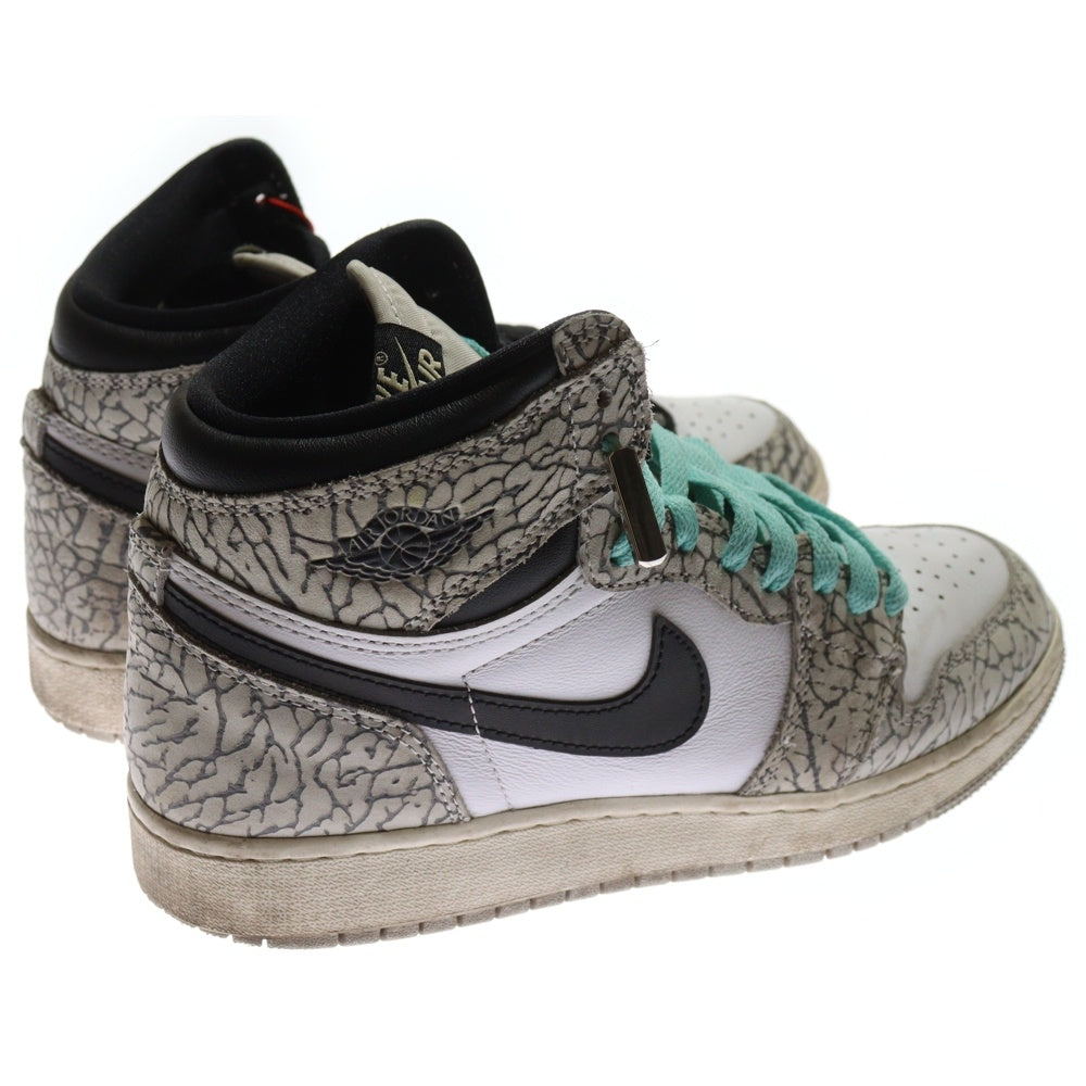 NIKE(ナイキ) GS AIR JORDAN1 HIGH OG SP エアジョーダン1 ホワイトセメント ハイカットスニーカー ホワイト レディース US7Y/25cm DV1753-601