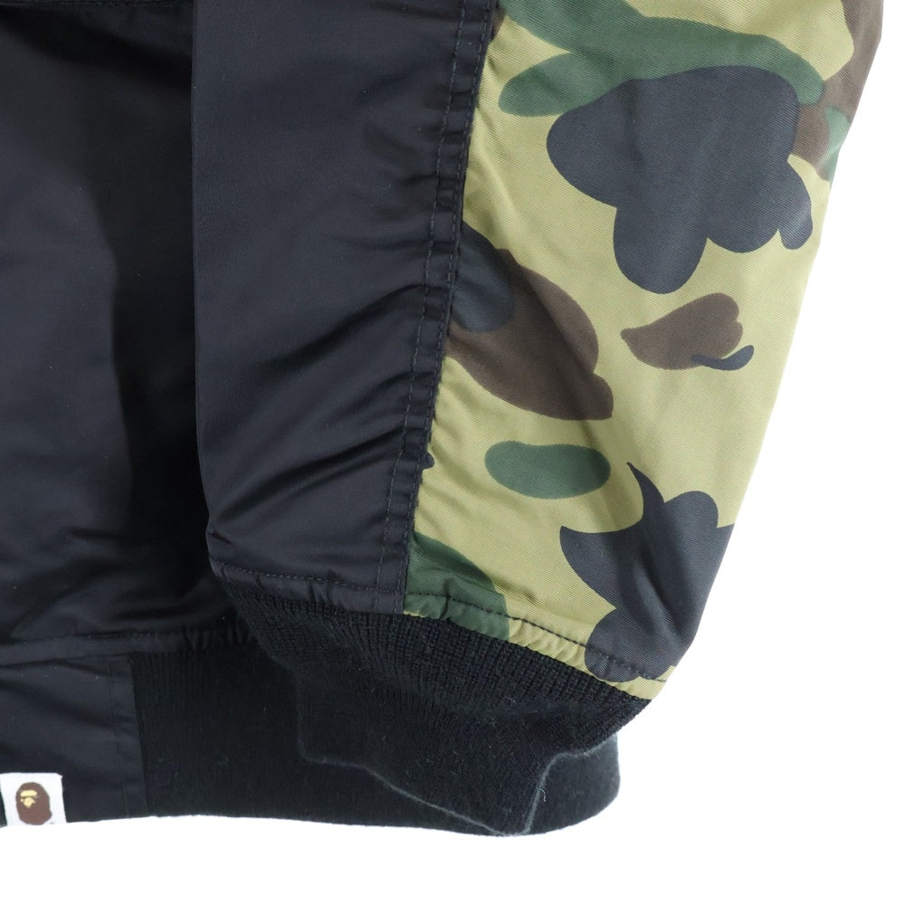 A BATHING APE(アベイシングエイプ) Nylon Jacket シャークロゴ