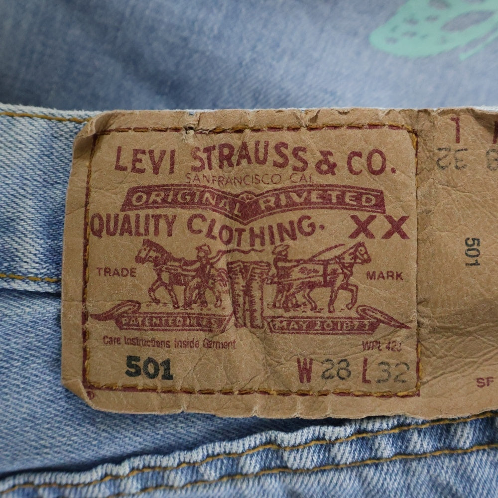 About Dreams(アバウトドリームズ) Denim Shorts ロゴチャーム デニムハーフパンツ ショーツ インディゴ レディース