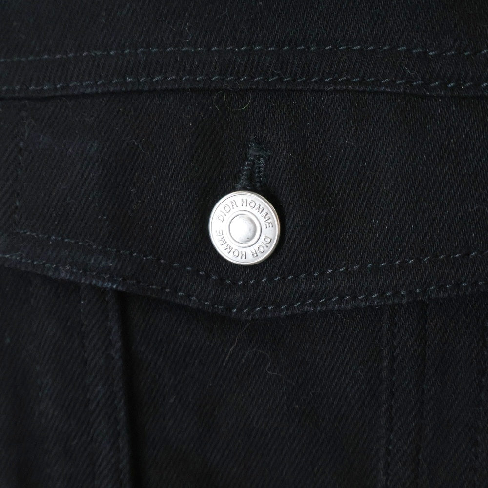 DIOR(ディオール) 18AW Atelier Denim Jacket アトリエロゴ デニムジャケット ブラック 863C414I7293