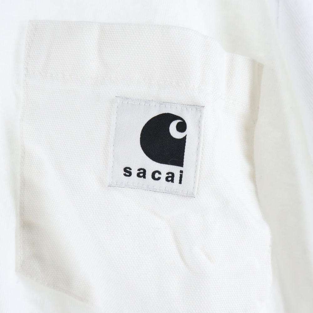 Sacai(サカイ) 24SS ×Carhartt WIP T-Shirt カーハート 半袖Tシャツ