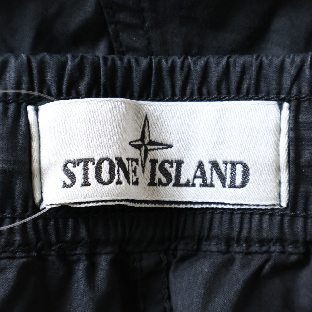 STONE ISLAND(ストーンアイランド) Cargo Pants ロゴワッペン カーゴパンツ ブラック 761531303