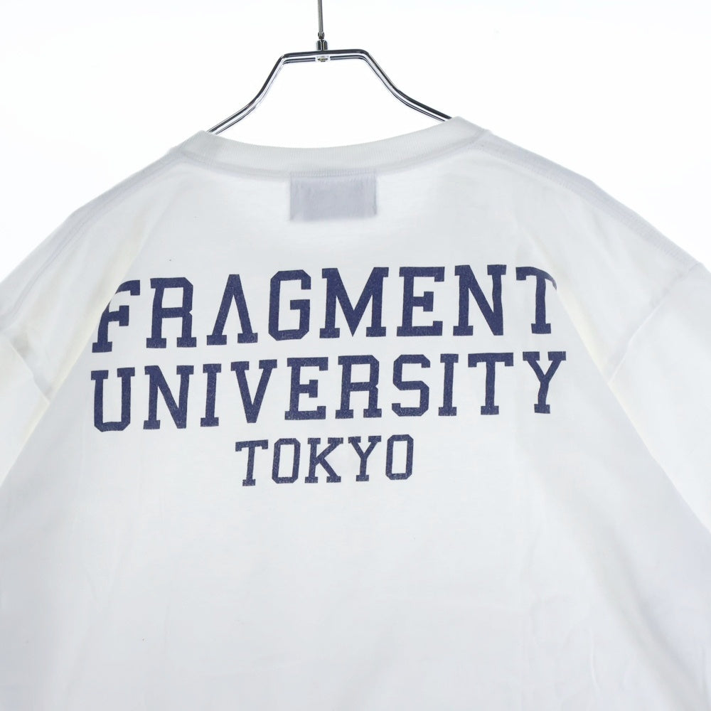 FRAGMENT DESIGN(フラグメントデザイン) FRAGMENT UNIVERSITY TEE 半袖Tシャツ ホワイト FRGMT-T5