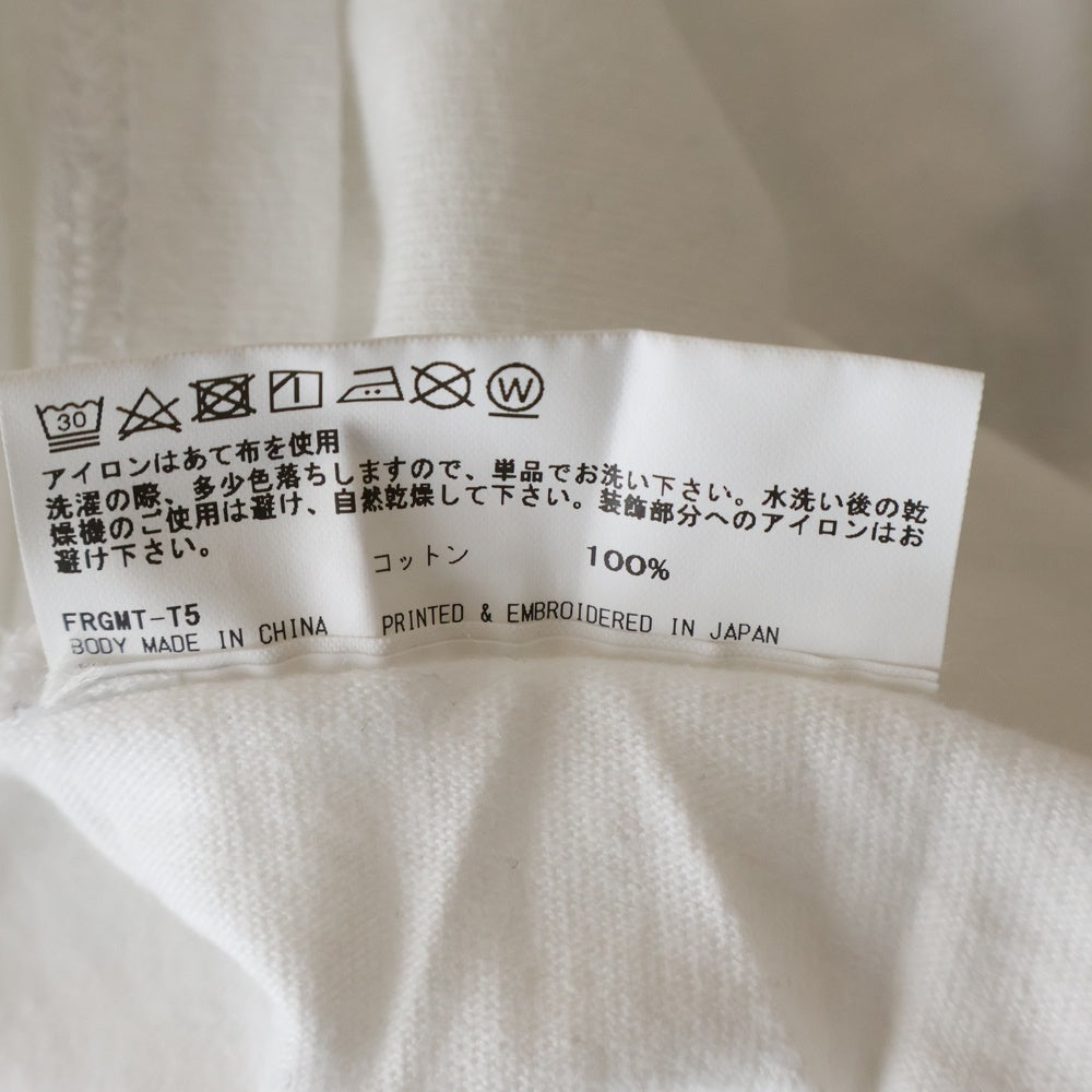 FRAGMENT DESIGN(フラグメントデザイン) FRAGMENT UNIVERSITY TEE 半袖Tシャツ ホワイト FRGMT-T5