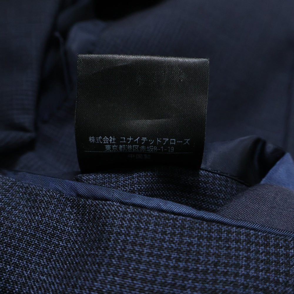 UNITED ARROWS(ユナイテッドアローズ) Set Up Suit Jacket セットアップ スーツ ウールテーラードジャケット スラックス トラウザーズパンツ ネイビー 1123-161-5232
