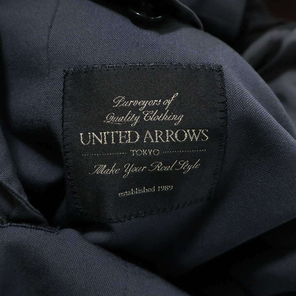 UNITED ARROWS(ユナイテッドアローズ) Set Up Suit Jacket セットアップ スーツ ウールテーラードジャケット スラックス トラウザーズパンツ グレー 1123-161-5232