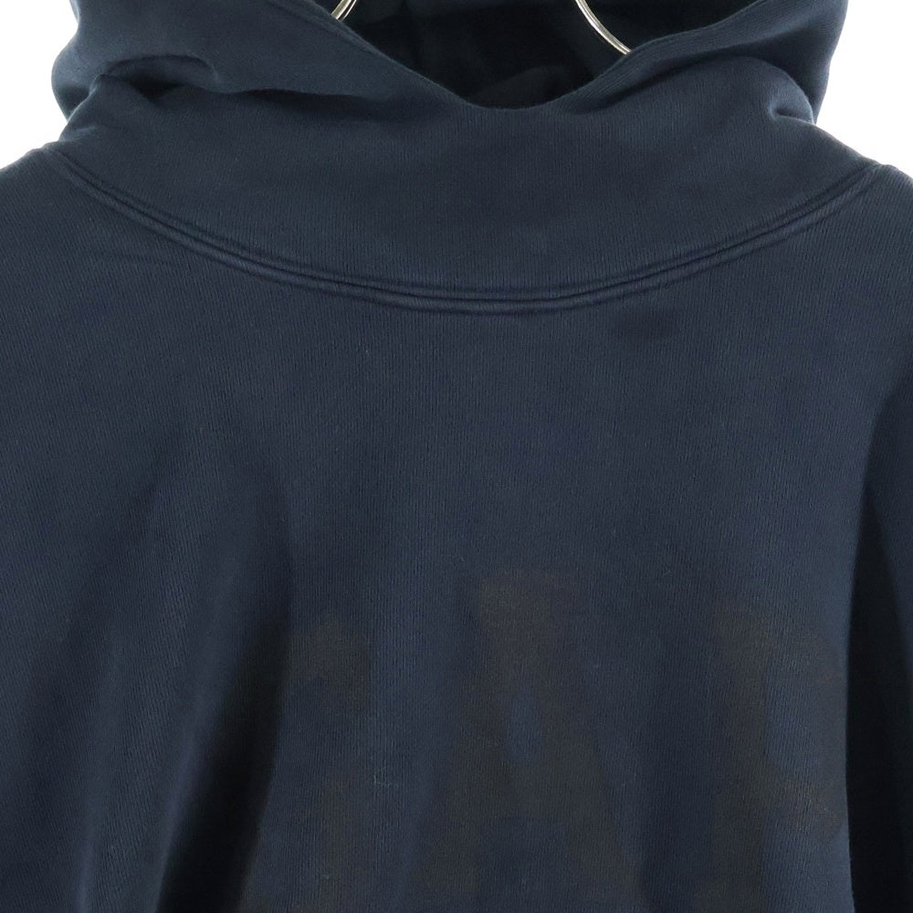 Yeezy Gap Engineered by Balenciaga(イージー ギャップ エンジニアードバイ バレンシアガ) DOVE HOODIE フロントロゴ バックプリント スウェットプルオーバーパーカー フーディー ブラック