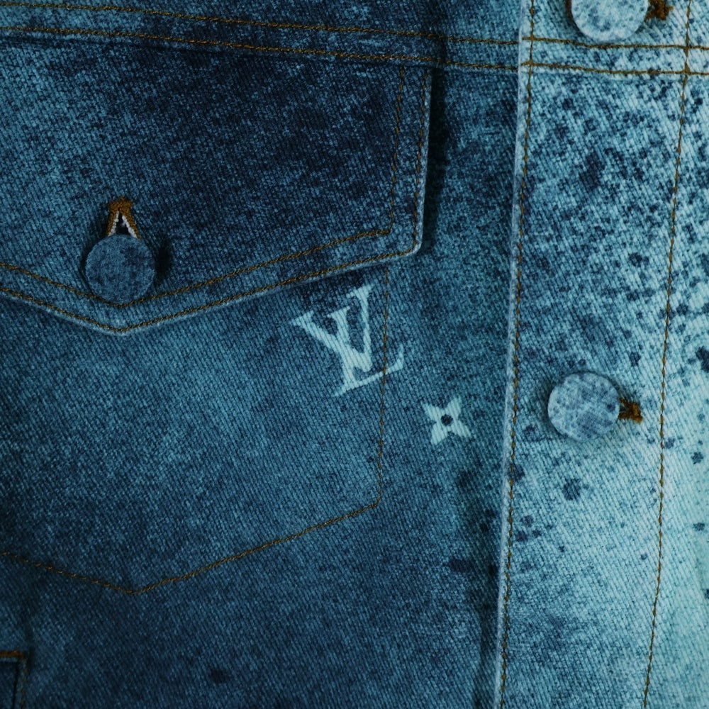LOUIS VUITTON(ルイヴィトン) 23SS スプレーモノグラムデニム