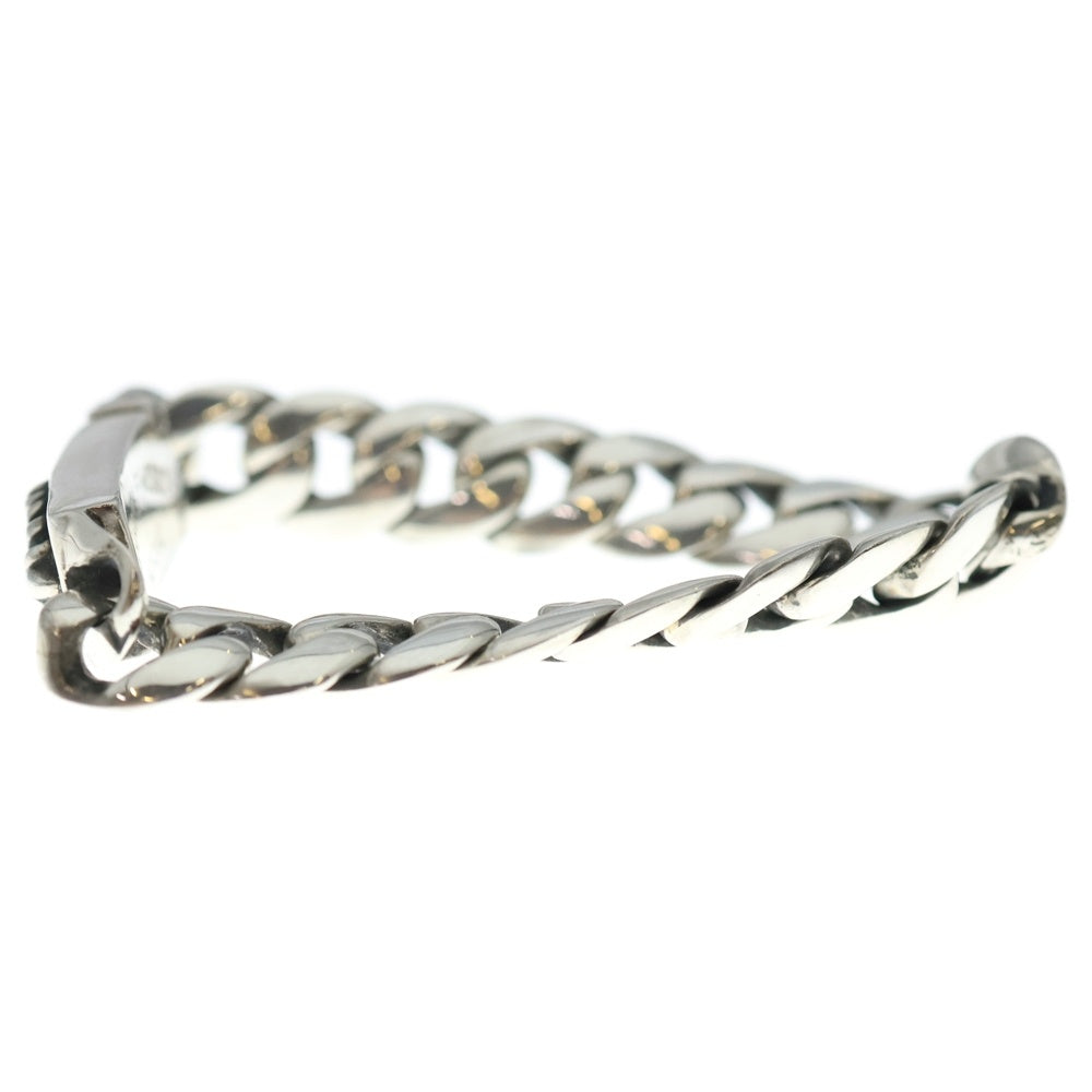 CHROME HEARTS(クロムハーツ) ID BBY FLRL ベイビーIDフローラルクロス アフターダイヤ シルバー