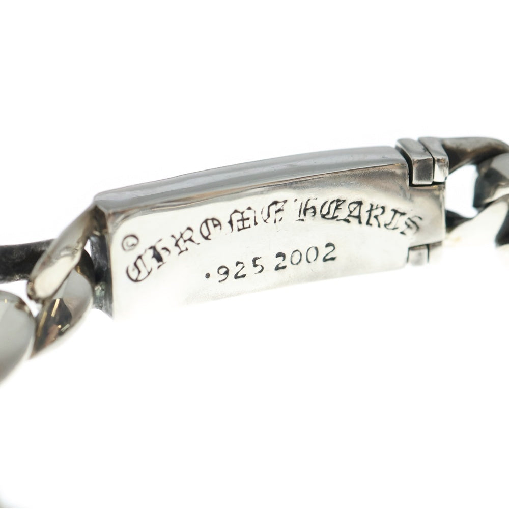 CHROME HEARTS(クロムハーツ) ID BBY FLRL ベイビーIDフローラルクロス アフターダイヤ シルバー