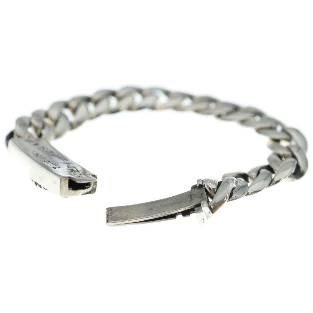 CHROME HEARTS(クロムハーツ) ID BBY FLRL ベイビーIDフローラルクロス アフターダイヤ シルバー