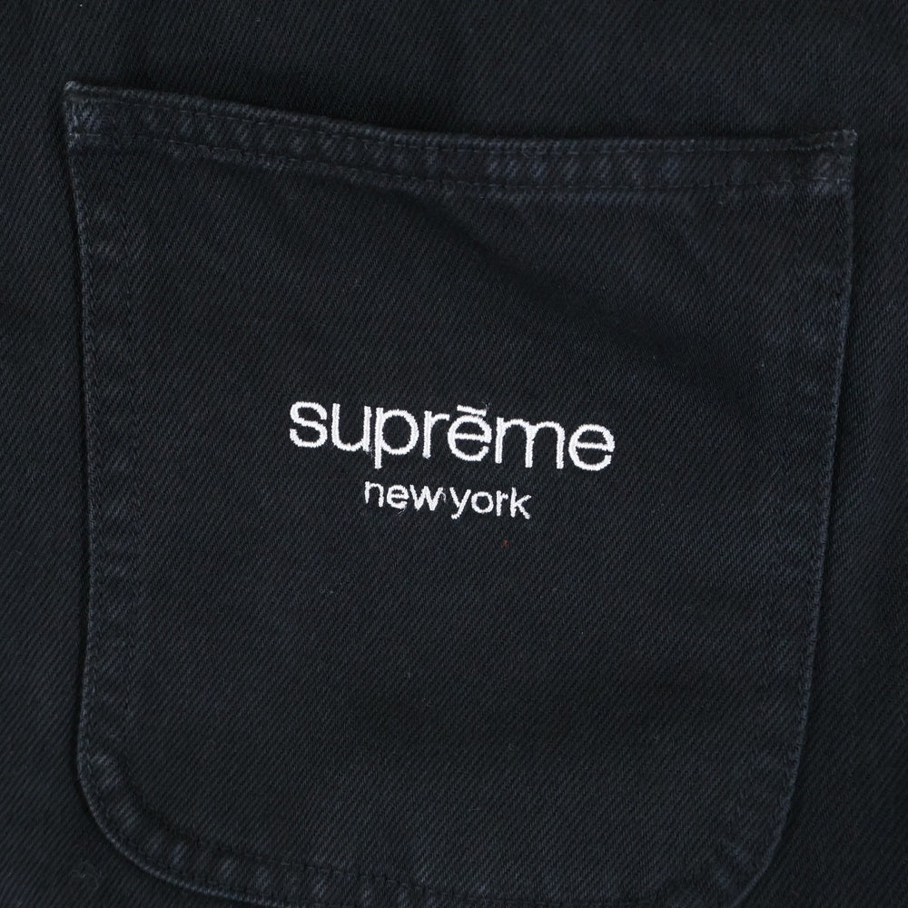 SUPREME(シュプリーム) 16AW DENIM CHORE COAT デニムコアジャケット ブラック