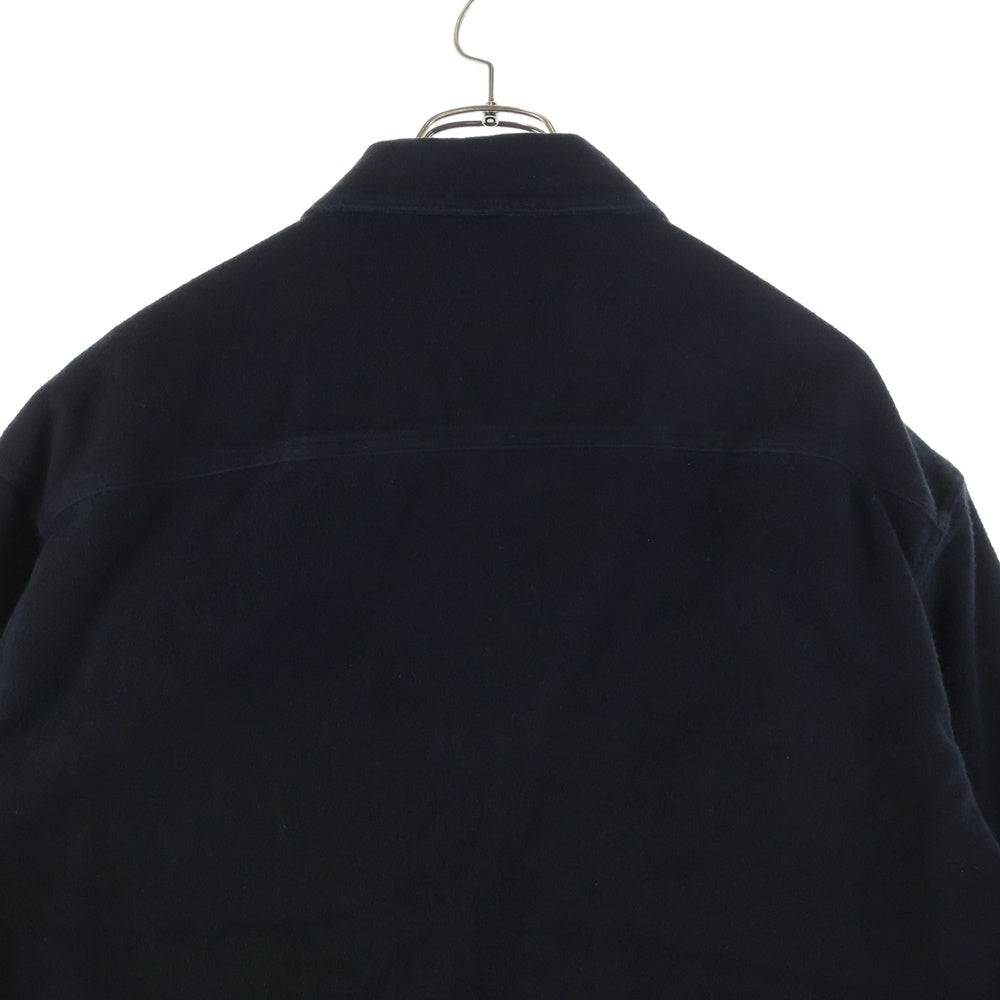 SUPREME(シュプリーム) 25SS Moleskin With Full Zip Jacket モールスキン ジップアップジャケット ブルゾン ブラック