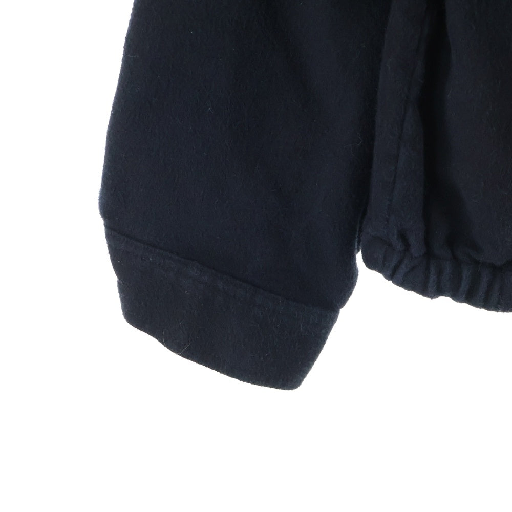 SUPREME(シュプリーム) 25SS Moleskin With Full Zip Jacket モールスキン ジップアップジャケット ブルゾン ブラック