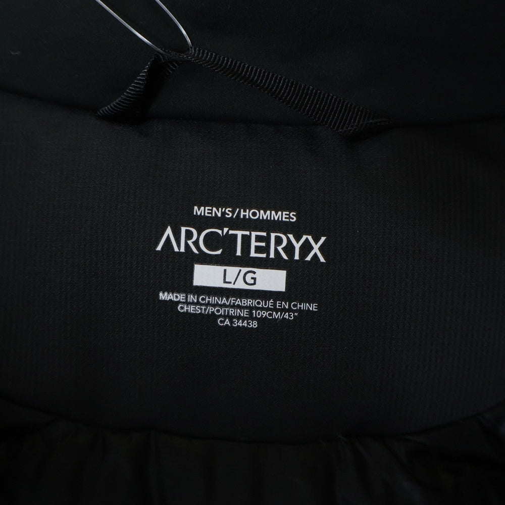 ARC'TERYX(アークテリクス) THERME PARKA サーミパーカー サイドロゴ ジップアップ 中綿ダウンジャケット ネイビー 29708-136525