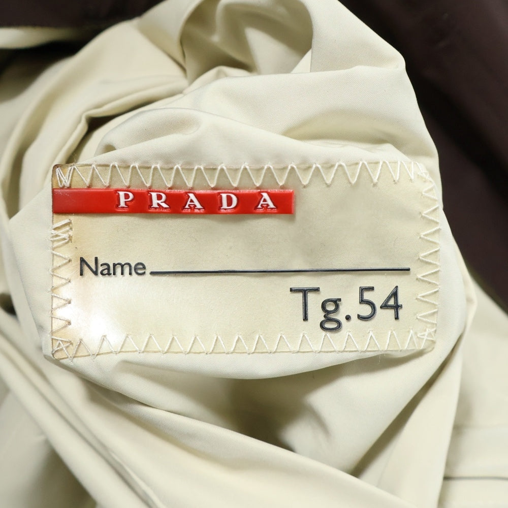 PRADA SPORT(プラダ スポーツ) Nylon Jacket リバーシブル ナイロンジャケット ブラウン/アイボリー