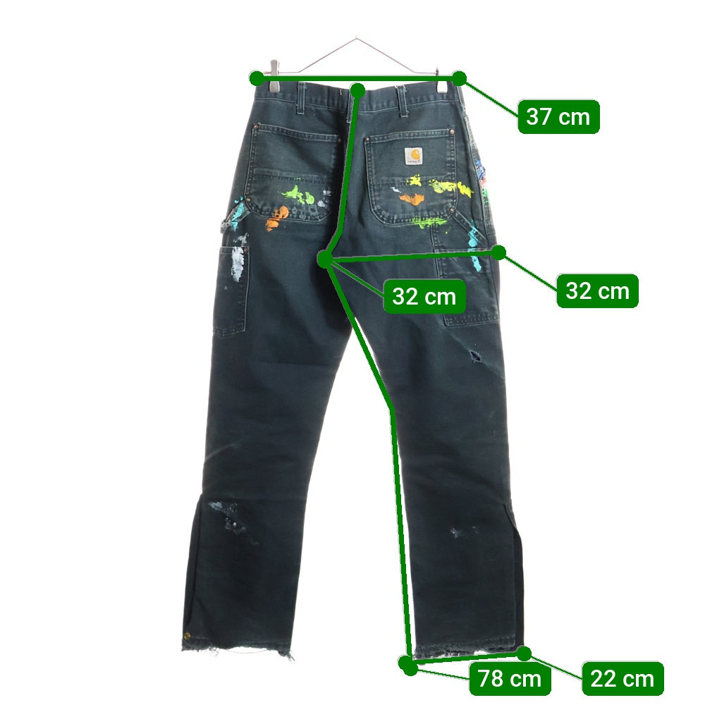 【値下げ】Carhartt greatLAnd ワークパンツ ペイント 2WAY greatLand(グレイトランド) CARHARTT CARPENTER PAINTER DENIM