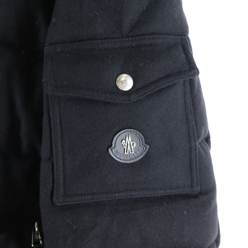 MONCLER(モンクレール) ×Mastermind Japan MAYA GIUBBOTTO マスターマインド マヤ カシミヤダウンジャケット ブラック 320964036705
