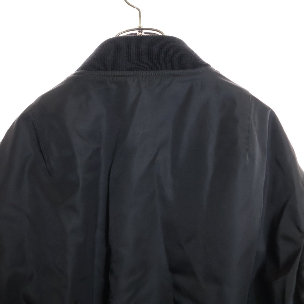 PRADA(プラダ) Re-Nylon Bomber Jacket MA-1 トライアングルロゴ リナイロン ボンバージャケット ブラック